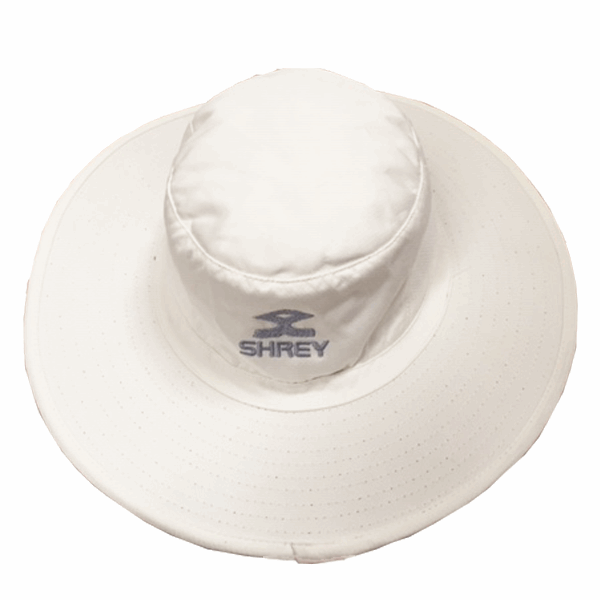SHREY Cricket Sun Hat Anti Crinkle Comfortable Soft Banded Hat UK 