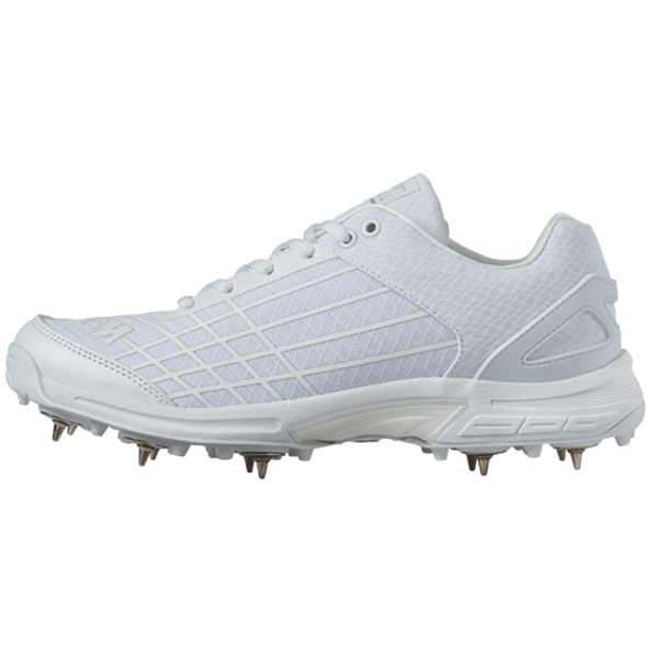 GM Cricket Shoes Spikes Icon White - Juniors_3