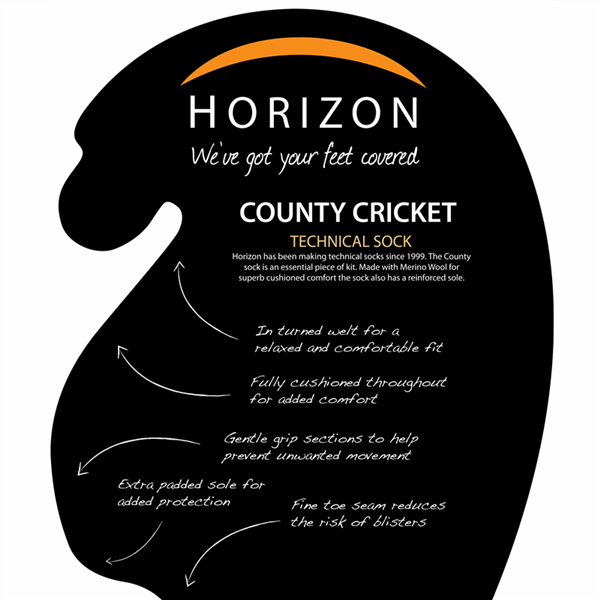Horizon Cricket Socks County