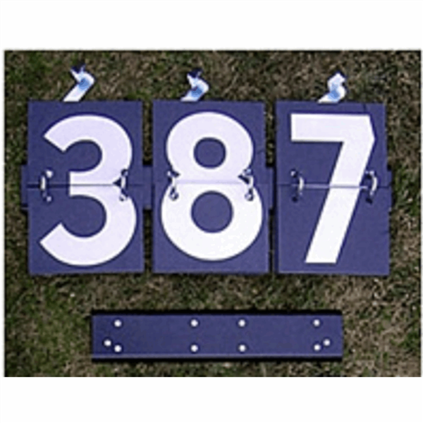 Cricket Telegaraph Number Plates 0 - 9 + Blank_2