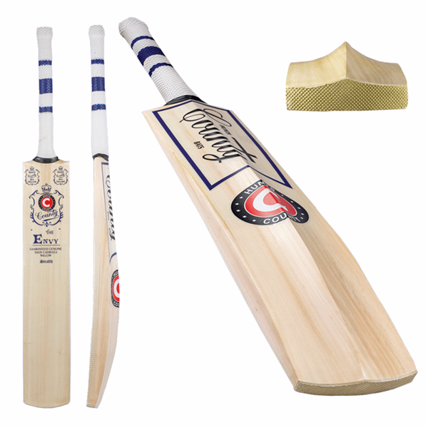 Cricket Bat Envy Stealth Junior Size FREE A/Scuff_1