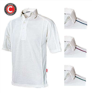 Cricket White Shirt Activ Long and Short Sleeve