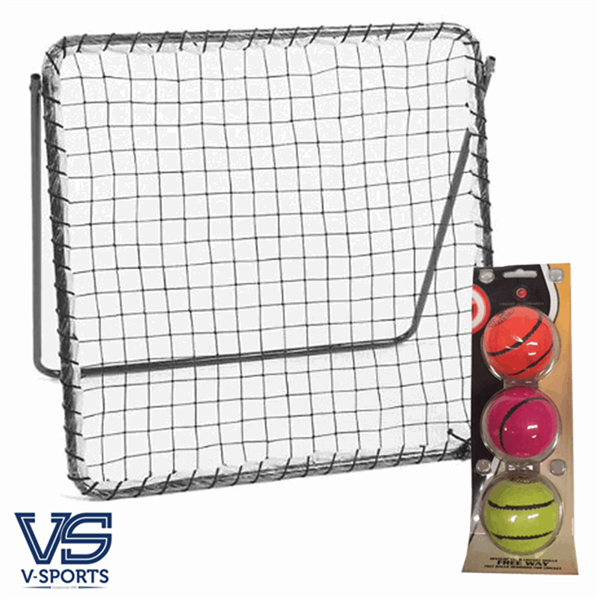 Rebounder Catch Frame/Net Inc. FREEWAY BALL SET_1