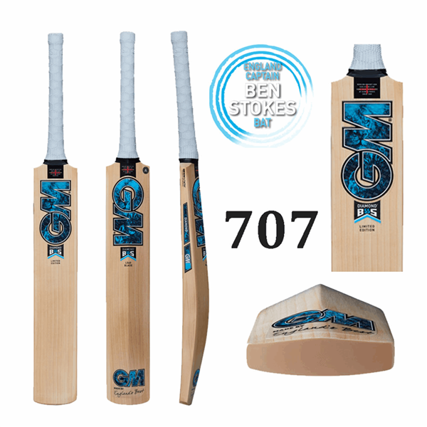 Cricket Bat Diamond 707 Adult Short Handle_1