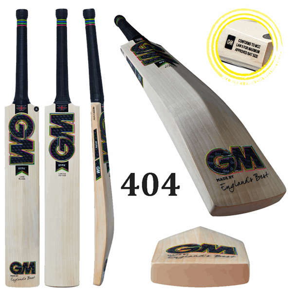 Cricket Bat HYPA 404 Size Harrow, 6, Juniors