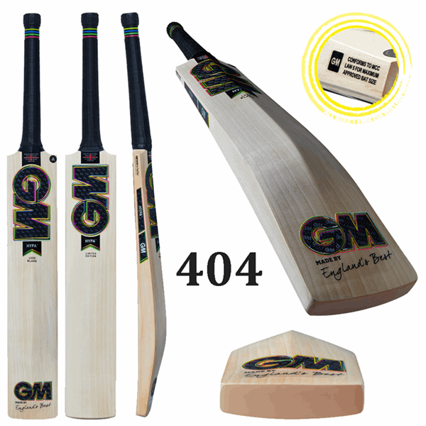 Cricket Bat HYPA 404 Size Harrow, 6, Juniors_1