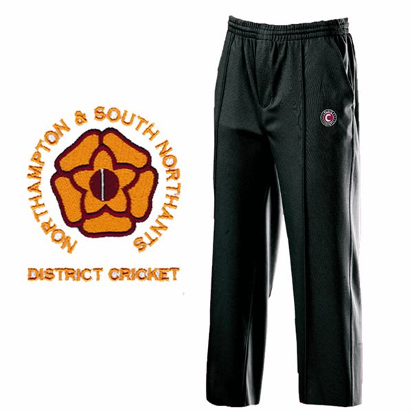 Coloured Playing Trousers Black N & S.N DISTRICT