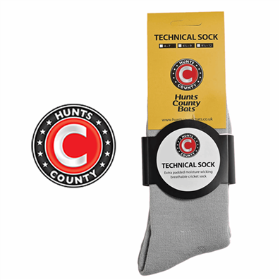 Cricket Socks Grey Adult UK Size 6 - 11  