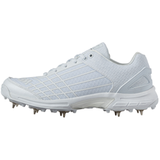GM Cricket Shoes Spikes Icon White - Juniors_3