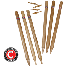 Cricket Stumps Club Set with Bails Adults - Junior_1