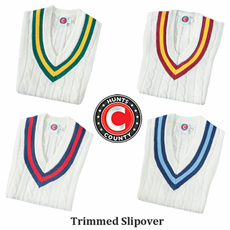 Cricket Slipover Knitted Trimmed Adult - Junior_1