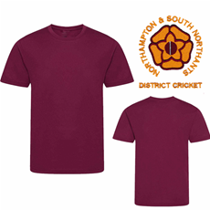 Tee Shirt Maroon Northampton & S. Northants Dist_1