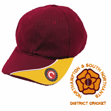 Cricket Cap Maroon/Gold N & S.N DISTRICT_1