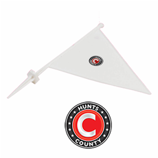 Cricket Boundary Marking Flags White (Pack of 10)_1