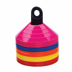 Training Space Marker Cones - Multi Colours