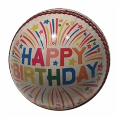Gift Cricket Balls Happy Birthday