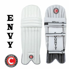 Cricket Batting Pads Envy - Ambi Junior Size
