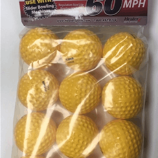 Slider Bowling Machine Spare Balls - Pack of 12