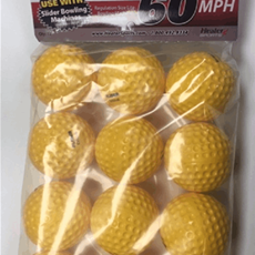 Bowling Machine Spare Light Balls - Pack of 12